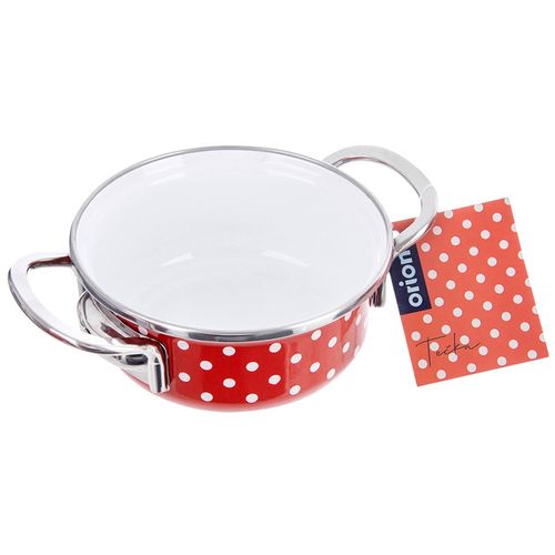 Garnek emaliowany TECKA 14 cm, 600 ml na Arena.pl