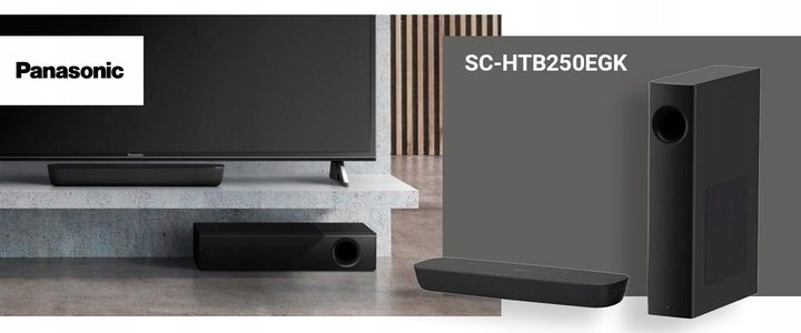 Panasonic SC-HTB250 Soundbar i subwoofer Bluetooth zdjęcie 5