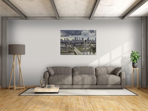 Obraz Warszawski pejzaż 100x70 PŁÓTNO na Arena.pl