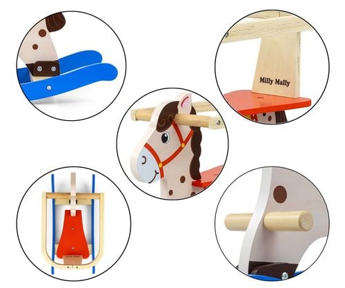 MILLY MALLY Koń Lucky Blue/Red na Arena.pl