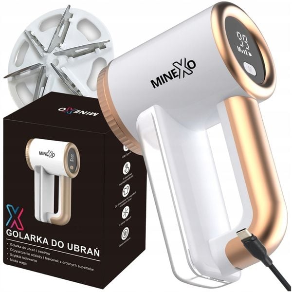 GOLARKA do ubrań maszynka do swetrów tapicerki duża mocna z wyświetlaczem zdjęcie 8