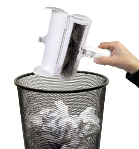 Szczotka do usuwania sierści włosów z pojemnikiem z dywanów ubrań mebli na Arena.pl