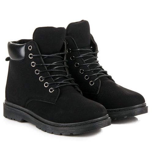 Czarne traperki r.36 na Arena.pl