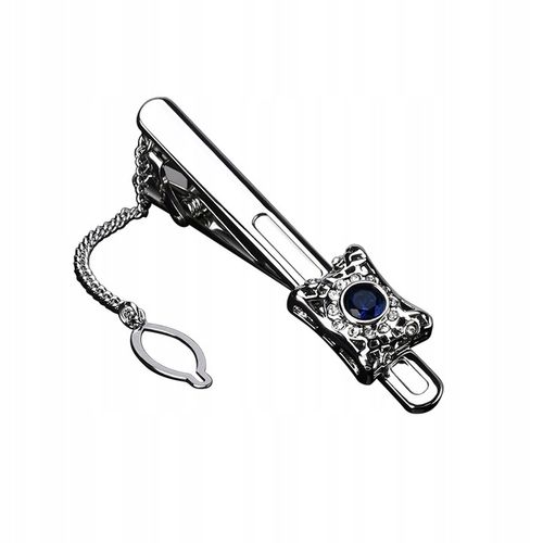 SPINKA KLIPS do KRAWATA austriacki KRYSZTAŁ ELEGANCKI PREZENT DLA NIEGO na Arena.pl