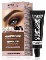 revers pro colors henna do brwi jasny brąz zestaw 15 ml