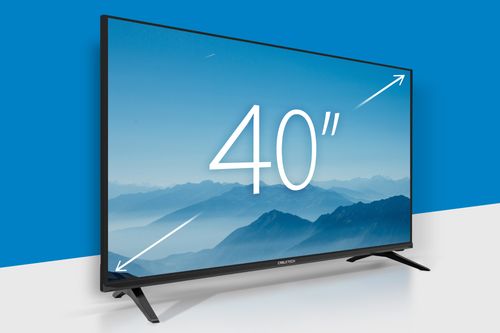 Telewizor 40'' Cabletech Full HD 2xHDMI 2xUSB DVB-T2/C H.265 HEVC na Arena.pl