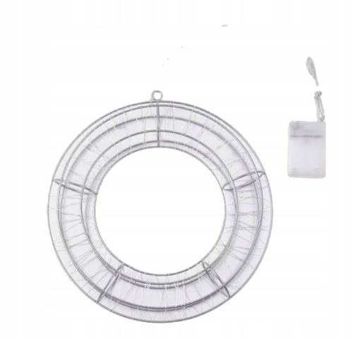 Lampka wieniec na baterie na drzwi okno stroik na Arena.pl