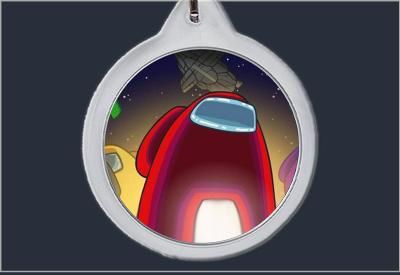 Brelok do kluczy Among Us zdjęcie 1