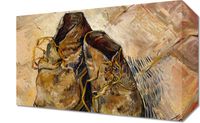 Obraz 30x20cm Shoes, Van Gogh Vintage do Salonu