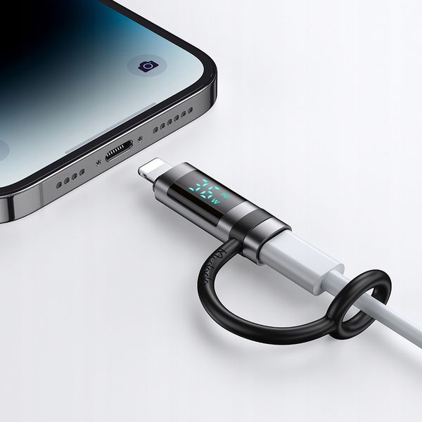 mcdodo adapter przejściówka usb-c usb typ c do lightning iphone 36w zdjęcie 3