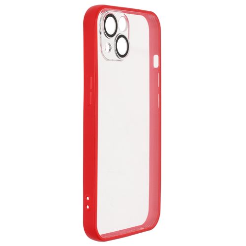etui do iphone 13 w393 bezbarwny z czerwonym na Arena.pl