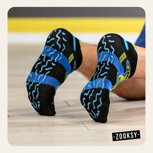 2x Skarpetki ABS Antypoślizgowe Damskie Sportowe Fitness Joga 41-46 ZOOKSY na Arena.pl