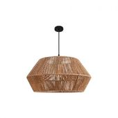 OPRAWA WISZĄCA BOHO MUSTAF STALOWA KLOSZ Ø500MM BRAZOWA CZARNA