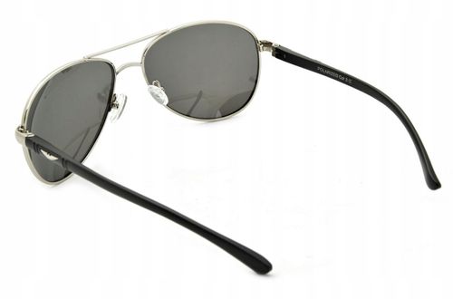 PILOTKI Okulary POLARYZACYJNE LUSTRZANKI Uniseks PRZECIWSŁONECZNE UV400 Męs na Arena.pl