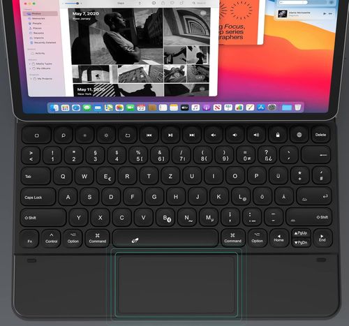 Używany Etui Doohoeek DJC-MC12.9 z klawiaturą i gładzikiem do iPad Pro na Arena.pl