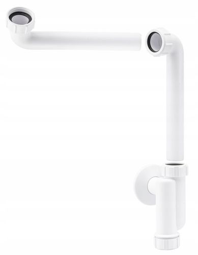 SYFON UMYWALKOWY ODPŁYW PRZYŚCIENNY OSZCZĘDZAJĄCY MIEJSCE SOLIDNY MCALPINE na Arena.pl