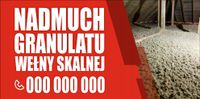 BANER REKLAMA projekt 200x100 cm NADMUCH GRANULATU