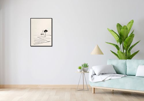 Plakat 50x65cm Spokój Przybrzeżny na Arena.pl