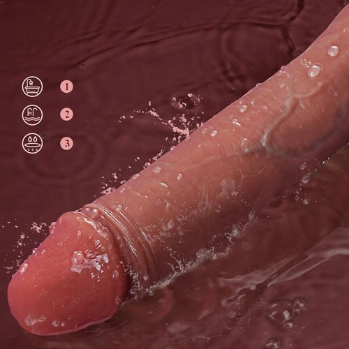 realistyczne dildo wibrator z przyssawka APP 9 funkcjami wibracji pchnia na Arena.pl