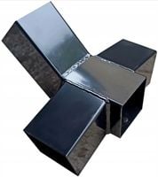 ŁĄCZNIK HAMAK STALOWA NOGA HAMAKA XXL 100x100 PREMIUM