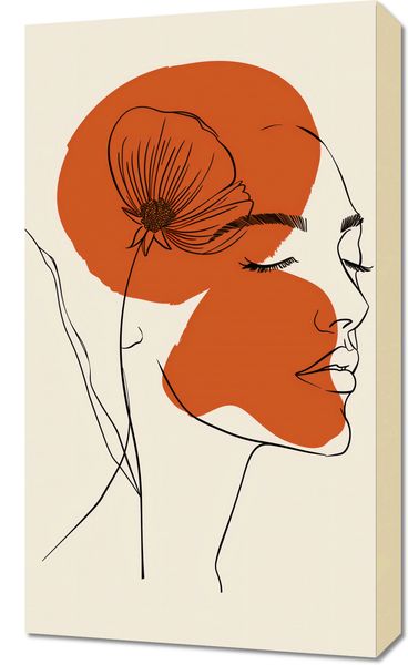 Obraz 40x70cm Ciepło Kwiatu zdjęcie 1