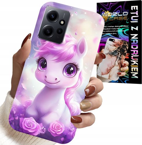 ETUI DO XIAOMI NOTE 12 4G - SŁODKI JEDNOROŻEC, WZORY DLA DZIECI CASE na Arena.pl