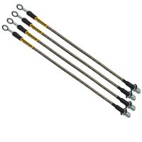 Lexus is200 is300 - Zestaw Przewodów Hamulcowych Teflonowych W Oplocie