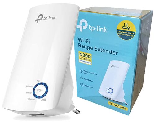 Wzmacniacz WiFi repeater 300Mb/s TpLink TL-WA850RE przekaźnik na Arena.pl