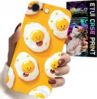 ETUI DO IPHONE ( 6 PLUS ) - SŁODKIE UŚMIECHNIĘTE JAJKA CASE + FOLIA