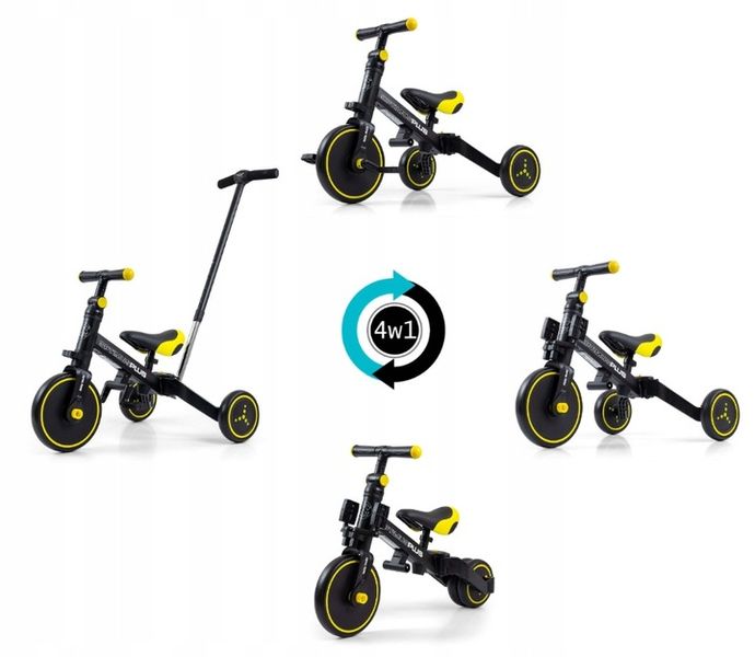 Triciclo Evolutivo 4 En 1 Milly Mally Optimus Plus Azul - Para Niños Desde 1 Año, Con Mango Parental Y Ruedas De Espuma Triciclo Evolutivo 4 En 1 Milly Mally Optimus Plus Azul - Para Niños Desde 1 Año, Con Mango Parental Y Ruedas De Espuma
