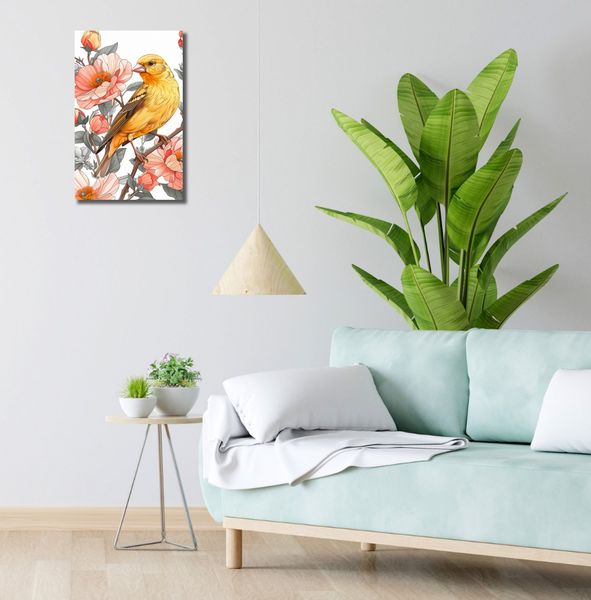 Obraz 30x50cm Wiosenny Śpiewaczek zdjęcie 2