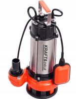 2 x Mocna Pompa Wody Zanurzeniowa 2950W 18000L/H Żeliwo + Pływak Kraft&Dele