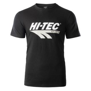 Koszulka męska Hi-tec Retro czarna rozmiar M