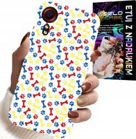 ETUI DO SAMSUNG GALAXY XCOVER 7 - ŁAPKI KOŚCI PIES PATROL BAJKI + SZKŁO