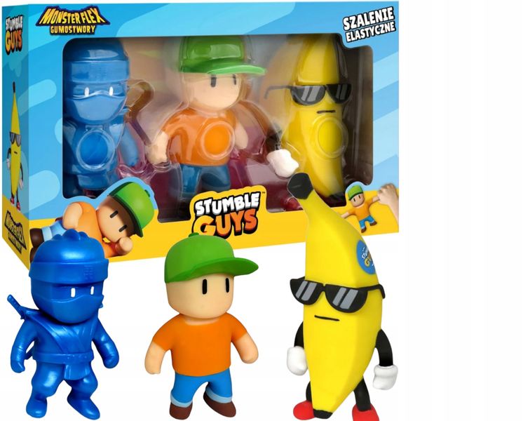 Gumostwory Stumble Guys 3 -pack zdjęcie 2