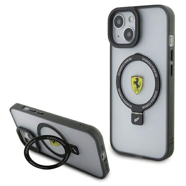 Etui Ferrari do iPhone 15 Plus, iPhone 14 Plus, Przezroczysty MagSafe zdjęcie 1