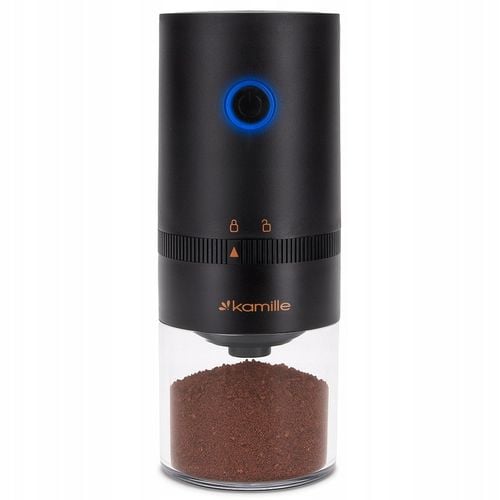MŁYNEK ELEKTRYCZNY BEZPRZEWODOWY DO MIELENIA KAWY ŻARNOWY na USB na Arena.pl
