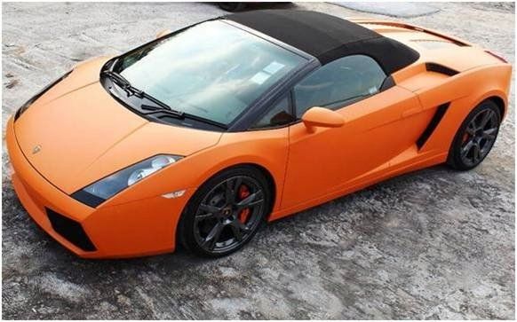 FOLIA SAMOPRZYLEPNA AUTO POMARAŃCZ POŁYSK 100 cm zdjęcie 11