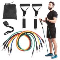 Ekspander regulowany do ćwiczeń ∙ inSPORTline Morpo Tubes ∙ 140 cm ∙ opór 4,5-45 kg