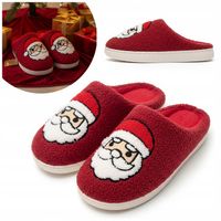 KAPCIE ŚWIATECZNE OCIEPLANE Z BARANKIEM PREZENT ŚWIĄTECZNY MIKOŁAJ