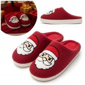 KAPCIE ŚWIATECZNE OCIEPLANE Z BARANKIEM PREZENT ŚWIĄTECZNY MIKOŁAJ