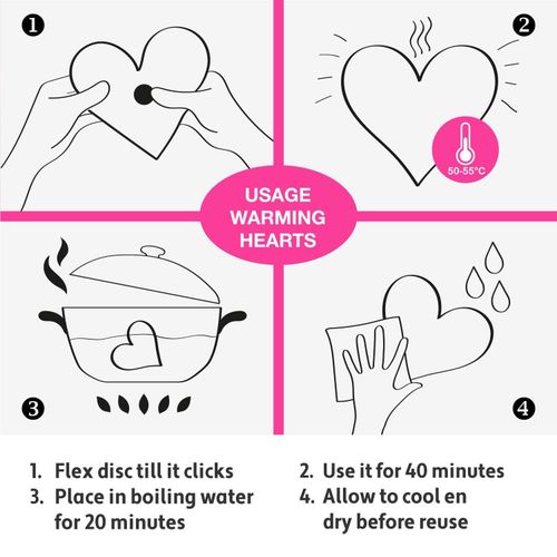 Loverspremium - Hot Massage Hearts (3 Pcs) na Arena.pl