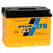 Akumulator Grom Racing EFB 63Ah 620A wysoki