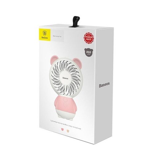Wentylator Baseus Dharma Bear - różowy na Arena.pl