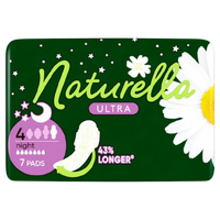 NATURELLA Ultra Podpaski Nigh Plus ze skrzydełkami