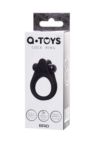 A-Toys Brid Cock Ring, Black na Arena.pl