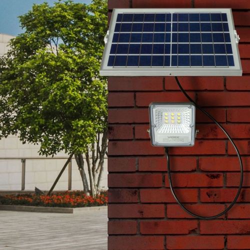 LAMPA HALOGEN SOLARNY 20W 5000K czujnik ruch PILOT na Arena.pl