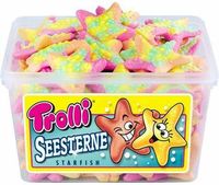 TROLLI ROZGWIAZDA STARFISH SEESTERNE 75 SZT ŻELKI