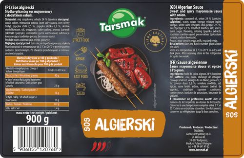 TARSMAK 3 X SOS ALGIERSKI 900g na Arena.pl