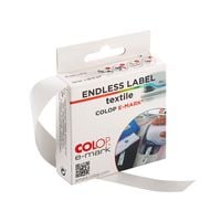 Etykiety do odzieży TASIEMKA do naprasowania Colop E-mark 15mm, 8 metrów